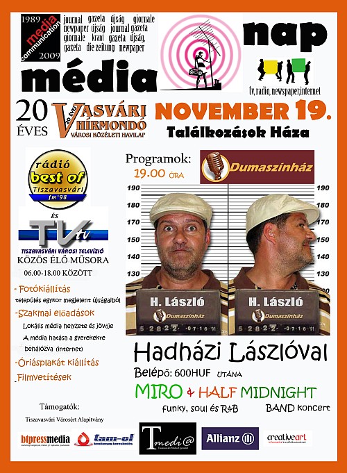 Dumaszínház a Média Napon Tiszavasváriban