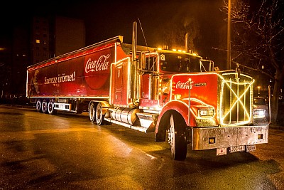 Nyíregyházán a legendás Coca-Cola Karácsonyi Karaván