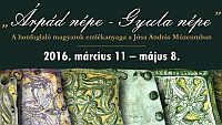 A honfoglaló magyarok emlékanyaga - régészeti kiállítás Nyíregyházán