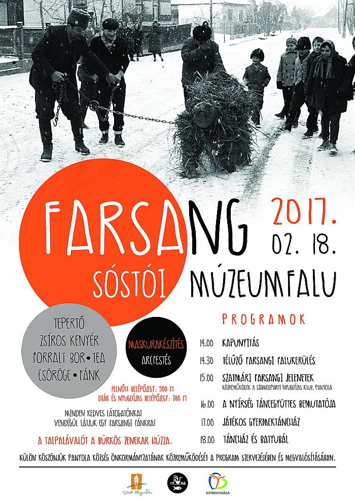 Farsang a Sóstói Múzeumfaluban