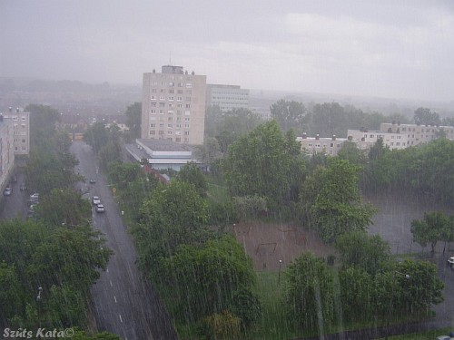Ismét vihar tombolt Nyíregyházán